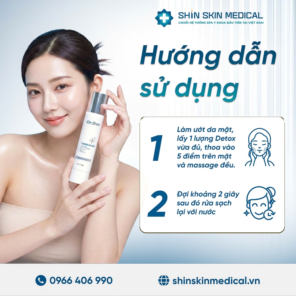 Detox Skin CO2 - Thải Độc Da 5 Trong 1 Dr.Shin (120ml)