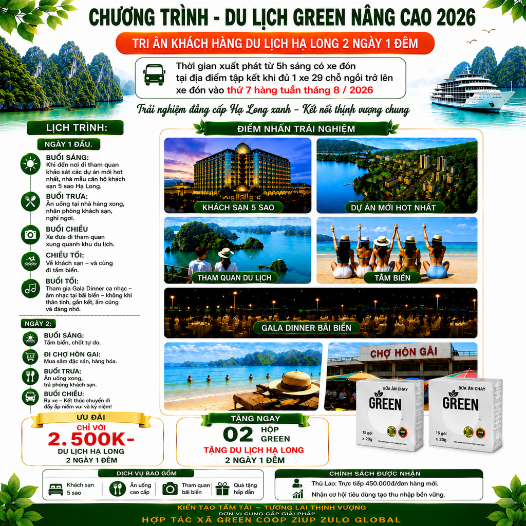 Combo Bữa ăn chay Green