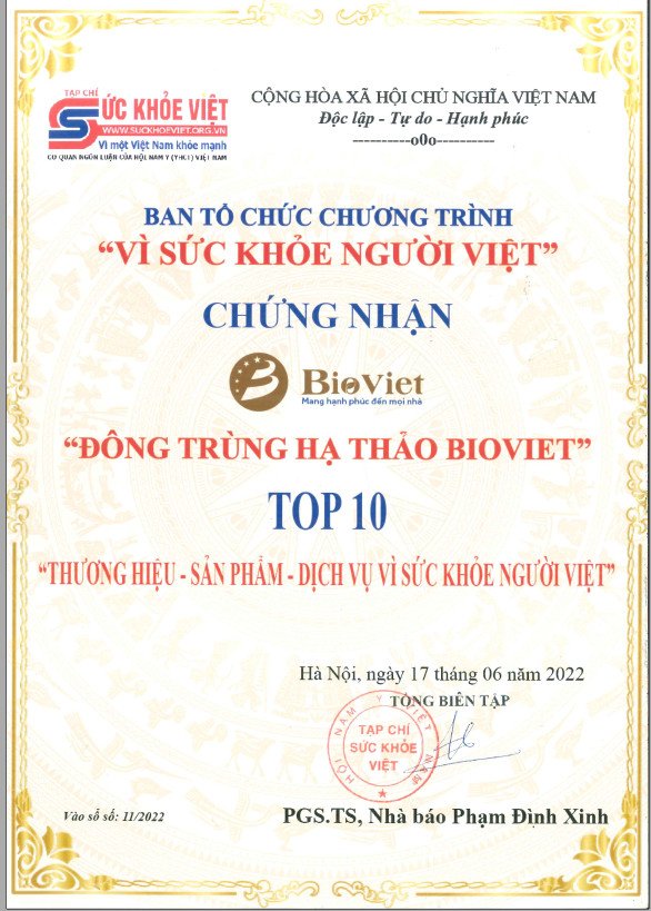 COMBO ĐÔNG TRÙNG HẠ THẢO BIO VIỆT