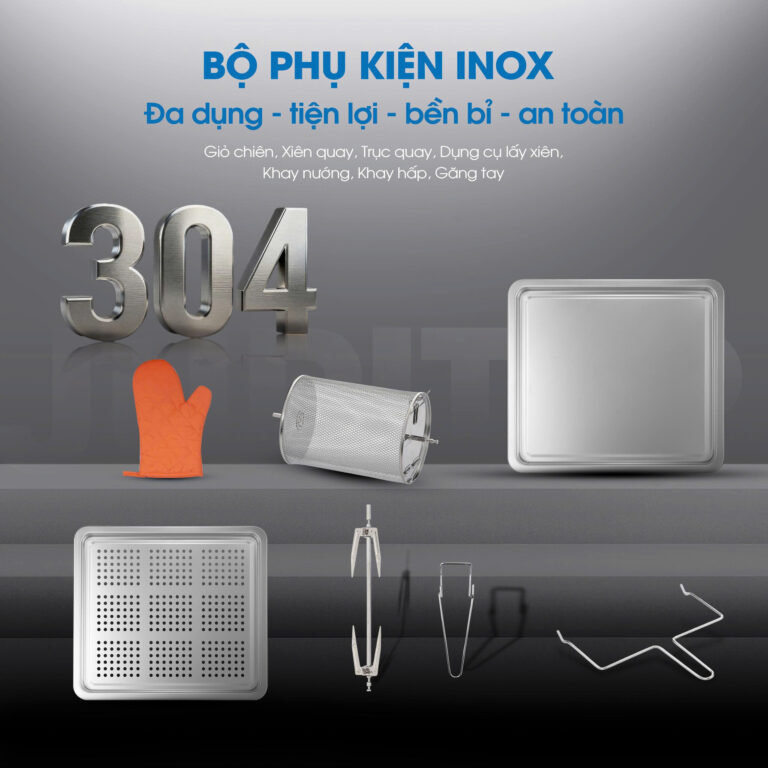 Nồi chiên hơi nước Kalite Jupiter Pro, công nghệ hơi nước 3S siêu tốc – 18L