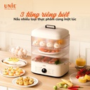 Nồi hấp UNIE UE560 dung tích 18L, 3 tầng hấp tiện lợi