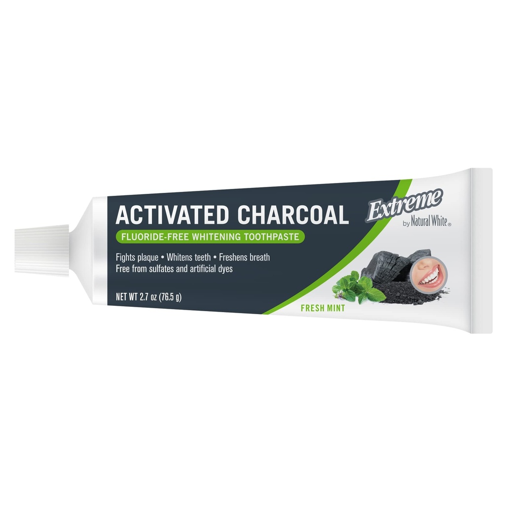 Kem đánh trắng răng tự nhiên (ACTIVATED),Toothpaste Natural White 100G USA