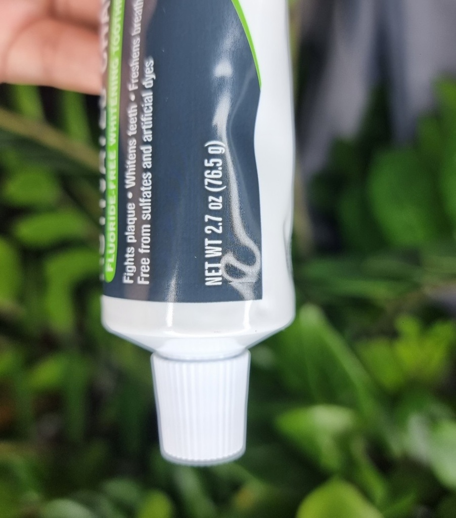 Kem đánh trắng răng tự nhiên (ACTIVATED),Toothpaste Natural White 100G USA