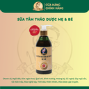 Sữa tắm thảo dược mẹ và bé