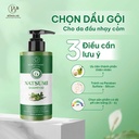 Dầu gội bưởi NATSUMI không Sulfate 400ml giảm gãy rụng, dưỡng tóc mềm mượt