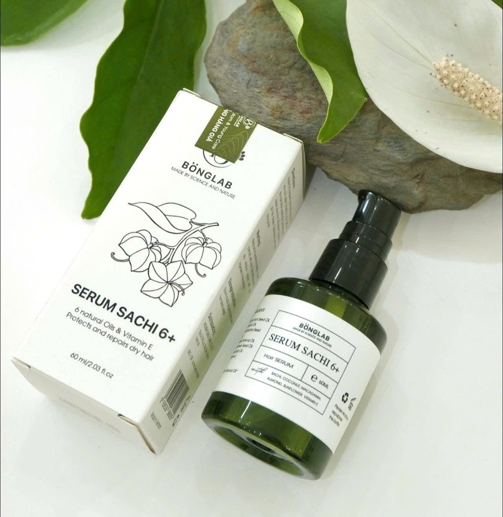 Serum Sachi 6+ phục hồi tóc hư tổn chống chẻ ngọn