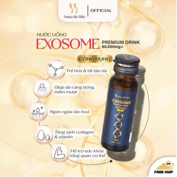 Thực phẩm bảo vệ sức khỏe ANNA DE RITA EXOSOME PREMIUM DRINK - KM01