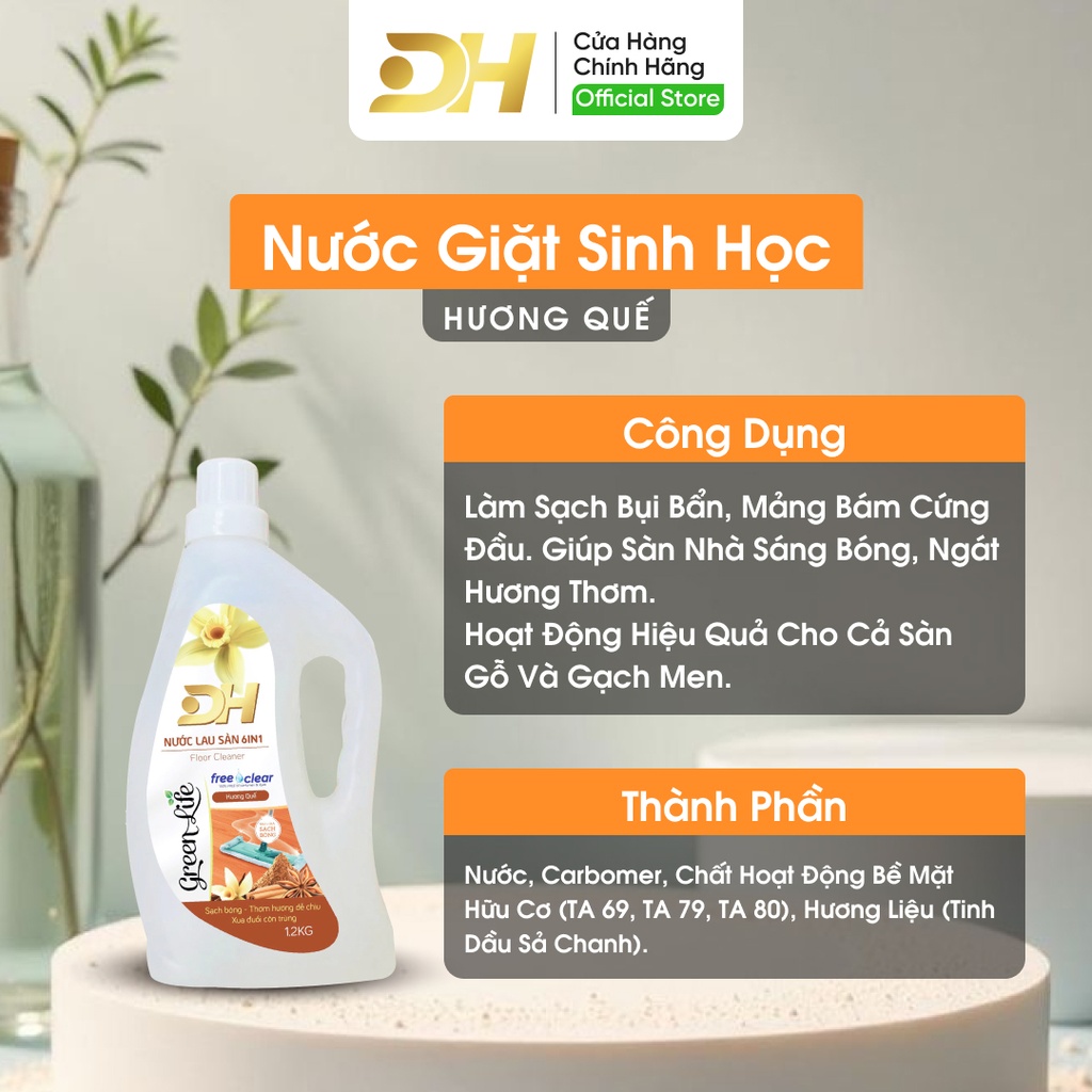 Nước Lau Sàn DH Green Life (Organic)