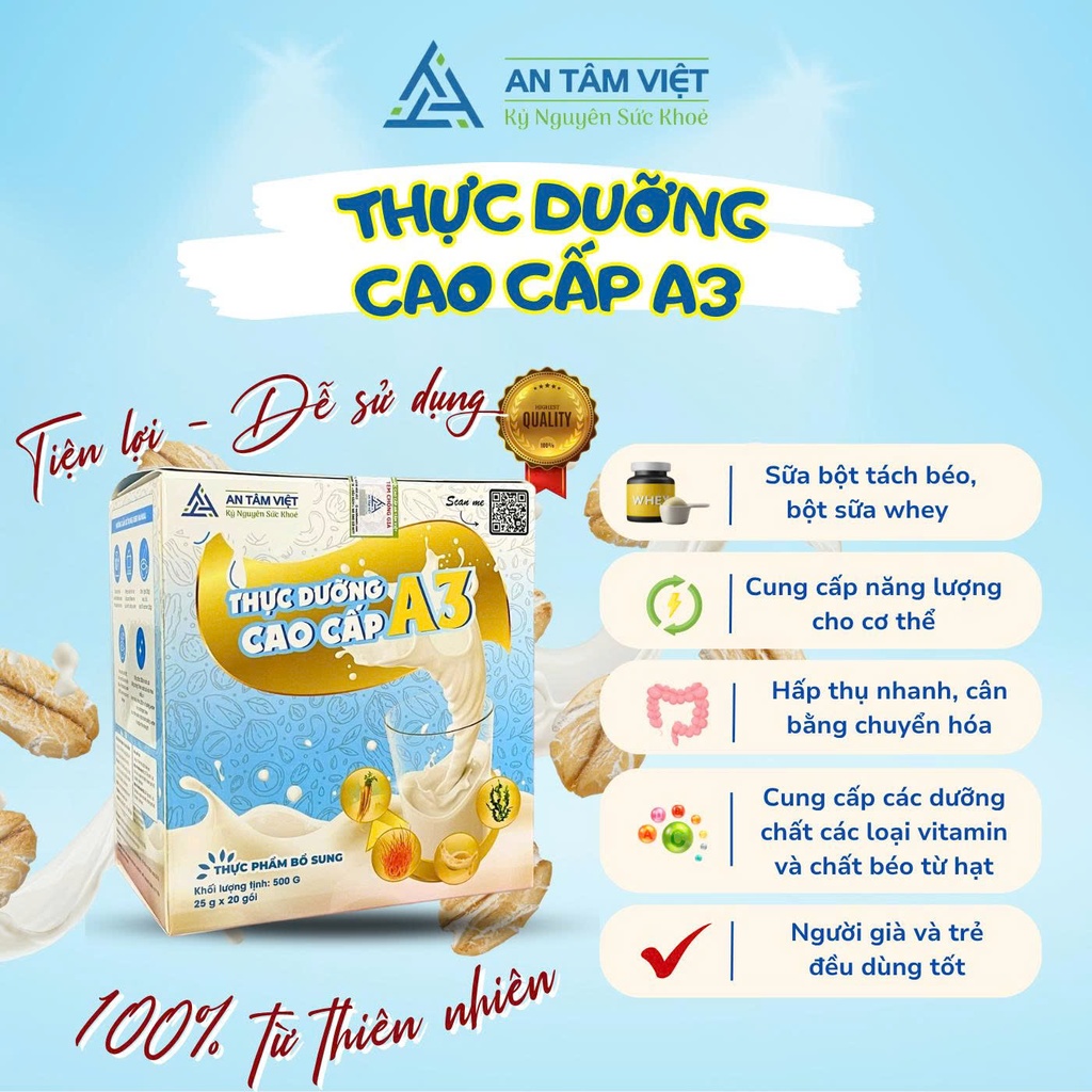 Thực Dưỡng Cao Cấp A3