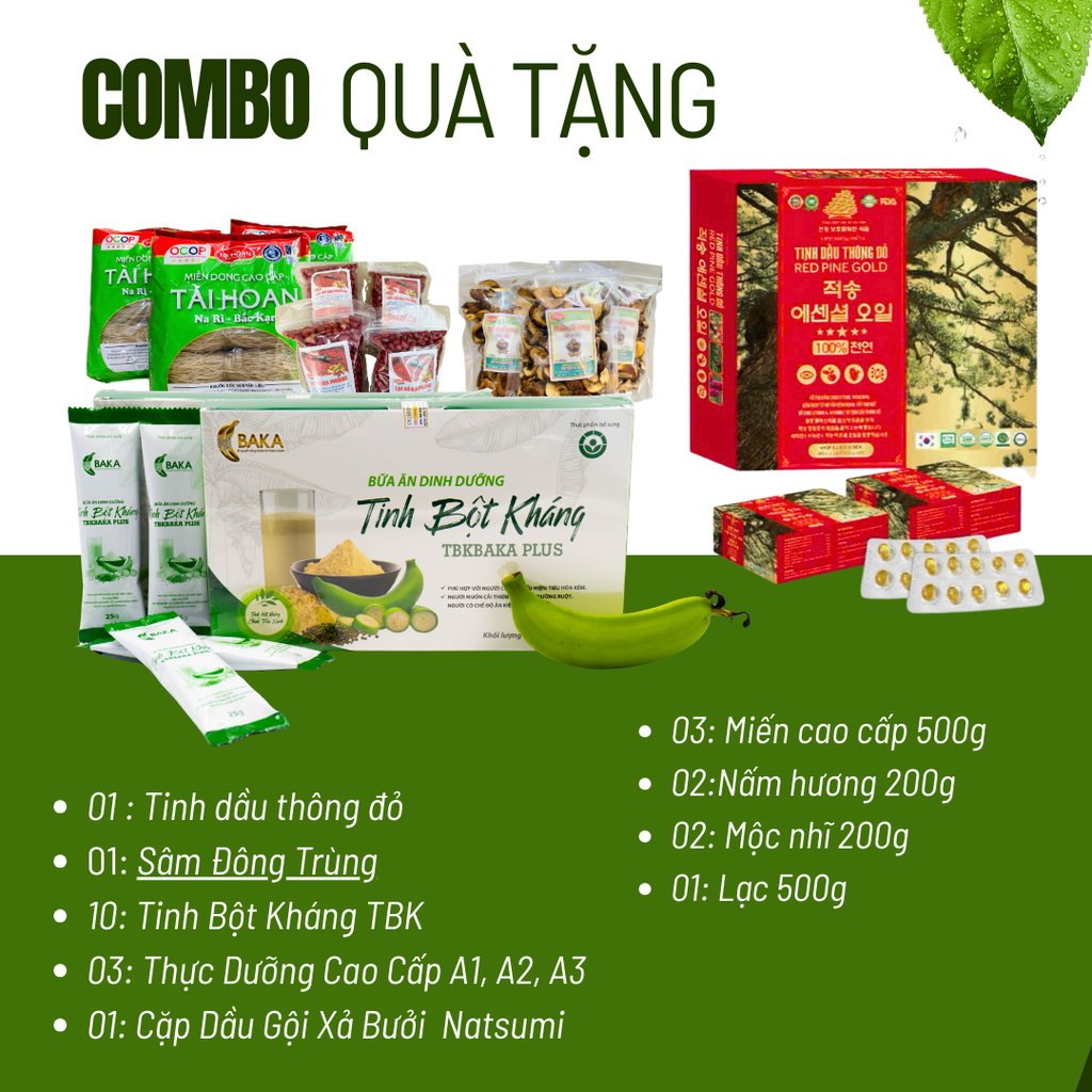 Combo quà tặng tiêu dùng 03