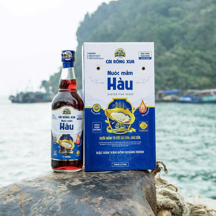 Nước Mắm Hàu Cái Rồng Xưa 35 Độ Đạm