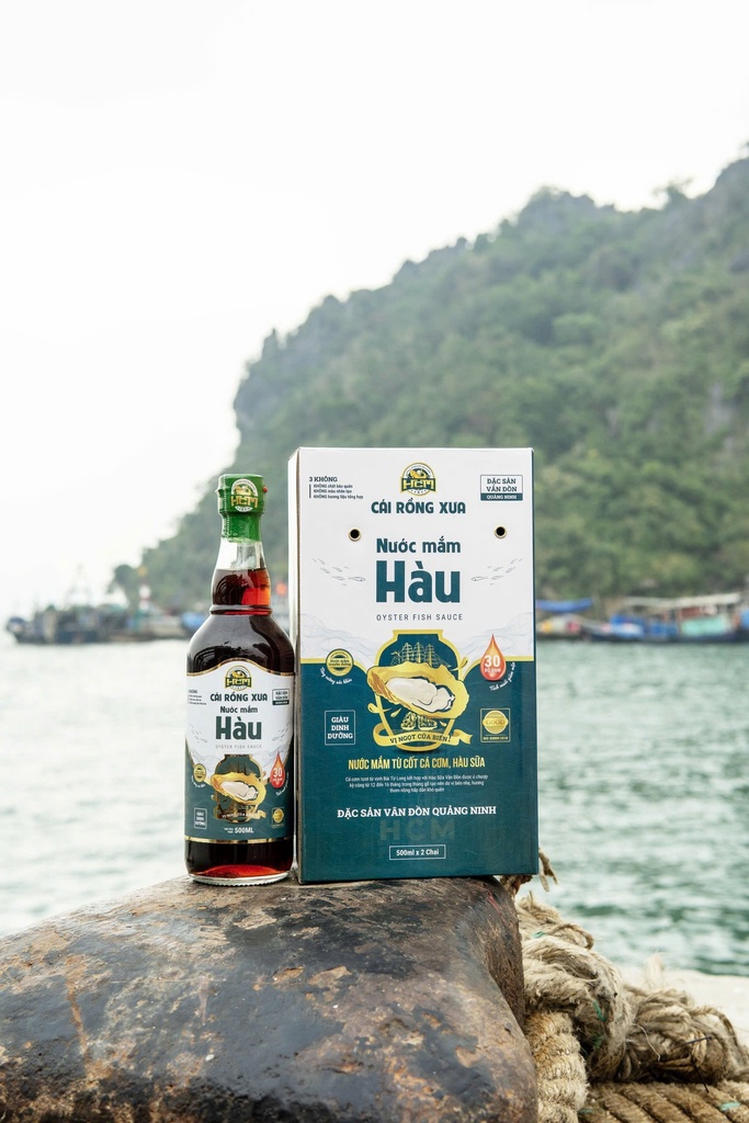 Nước Mắm Hàu Cái Rồng Xưa 30 Độ Đạm