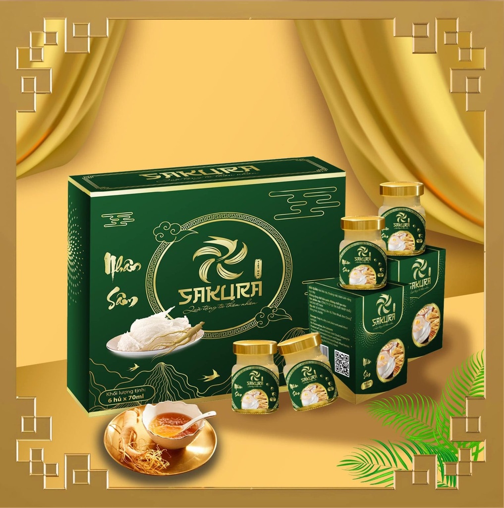 Yến Sakura Nhân Sâm