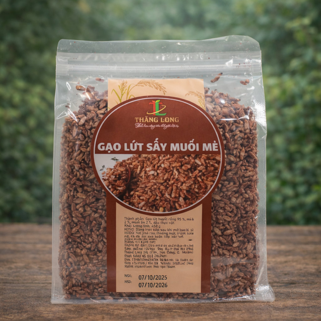 Lứt sấy muối mè 450g