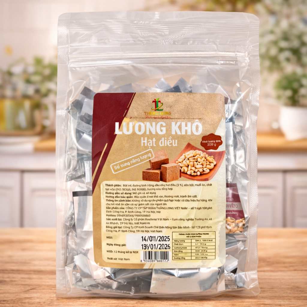 Lương khô mini vị điều 300g