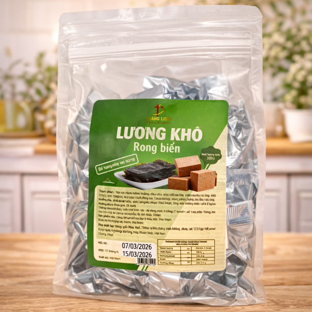 Lương khô mini vị rong biển 300g