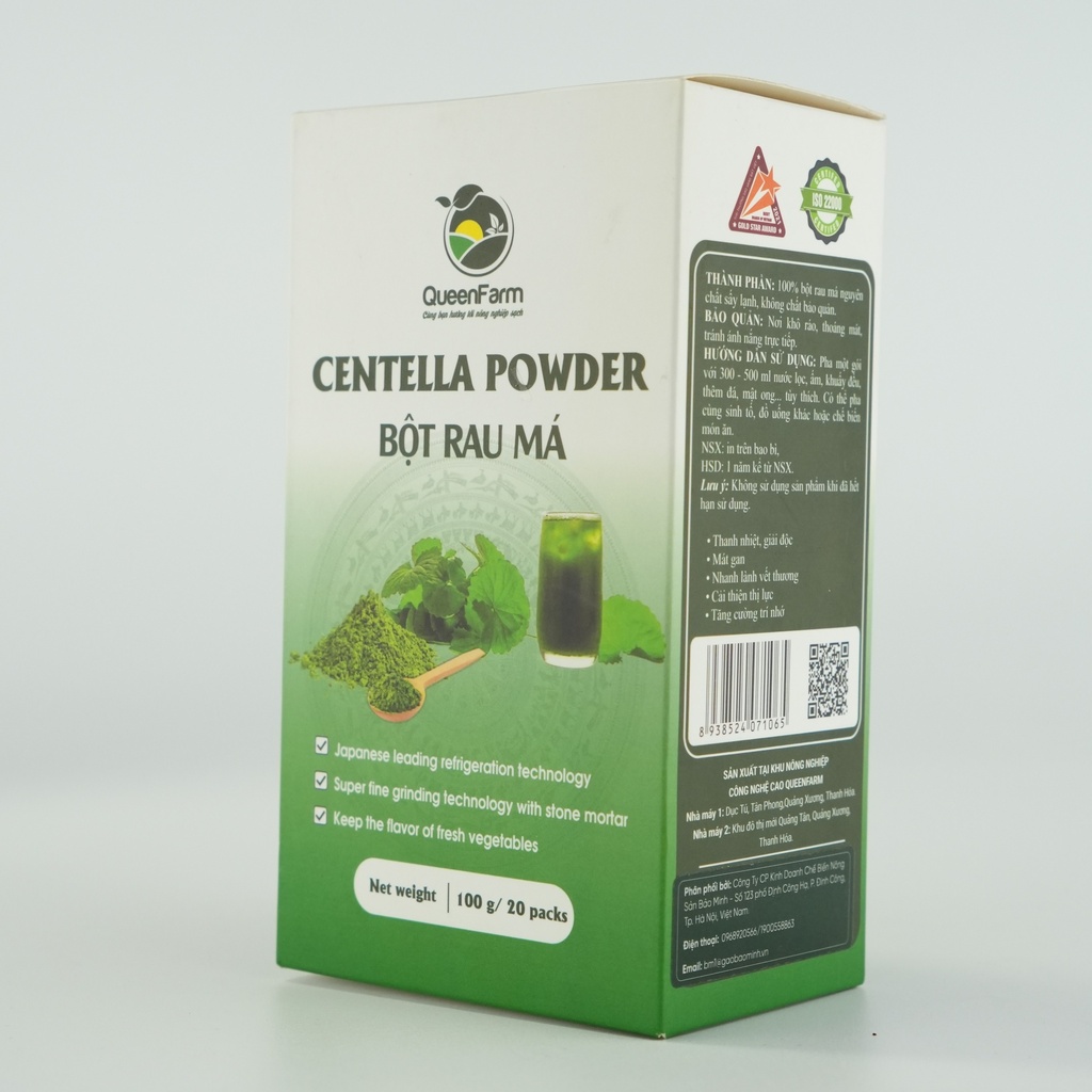 Bột rau má 100g