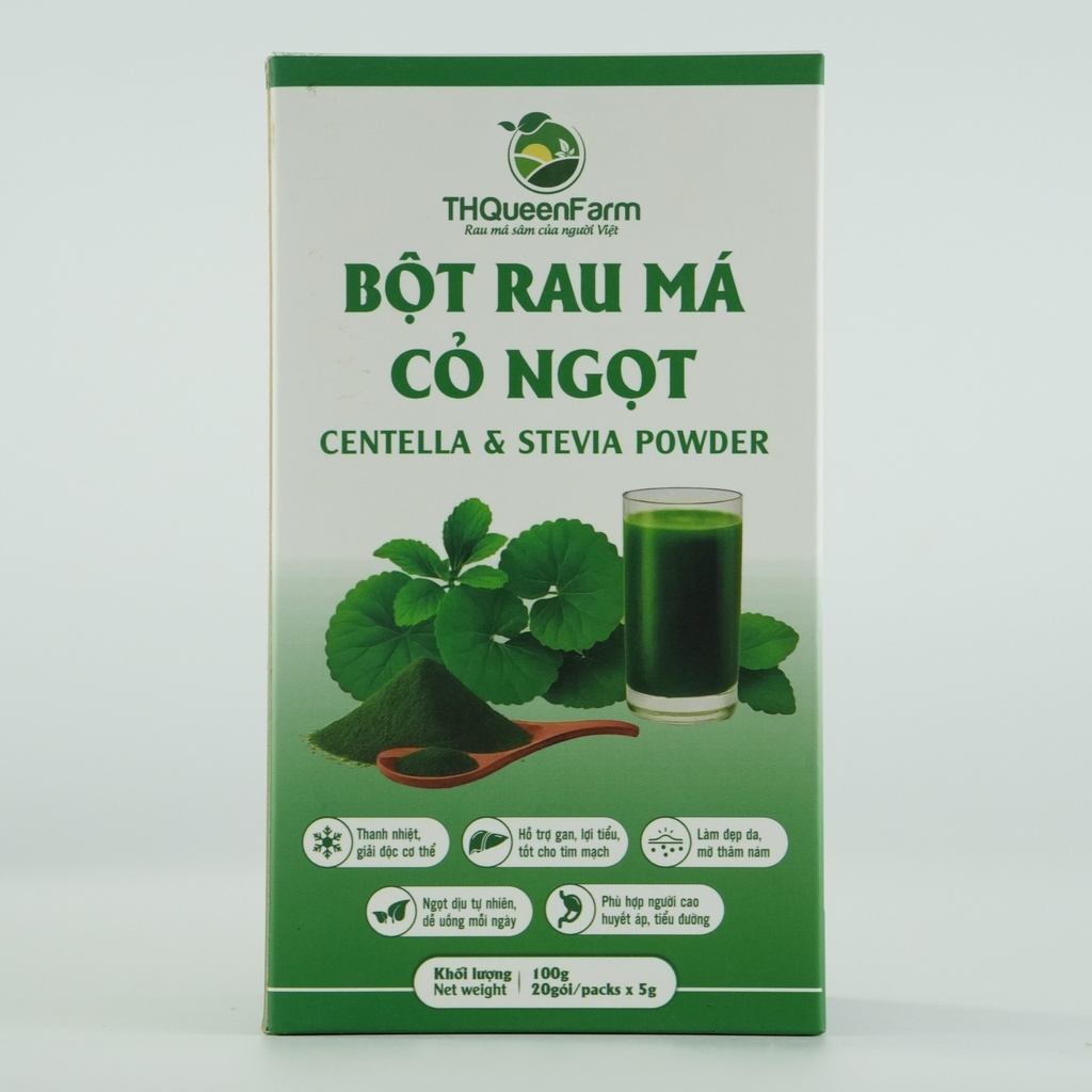 Bột rau má cỏ ngọt 100g