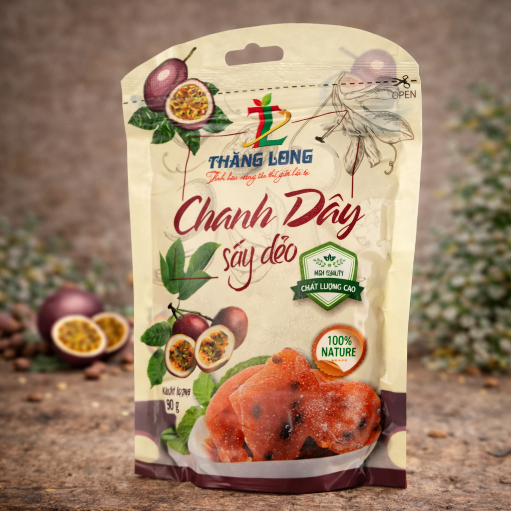 Chanh dây sấy dẻo Thăng Long 150g