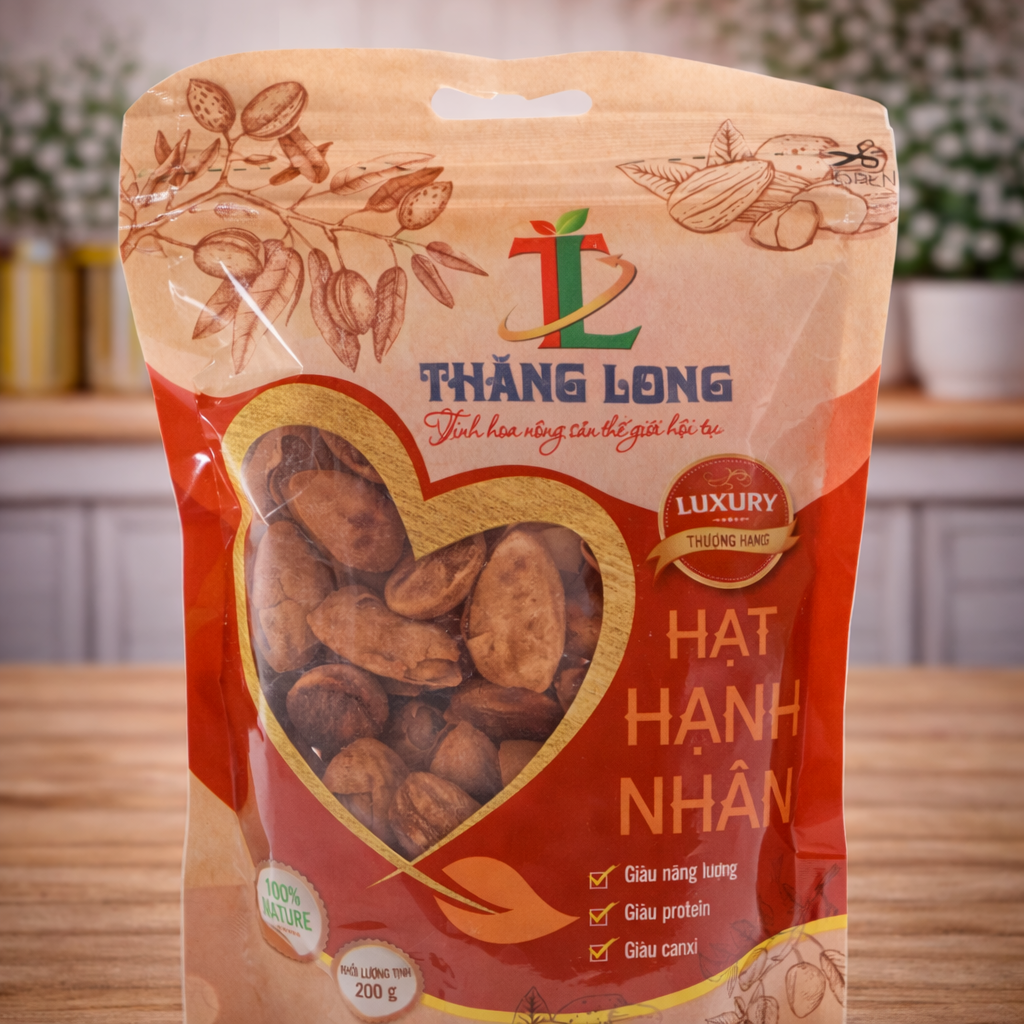 Hạt hạnh nhân 200g