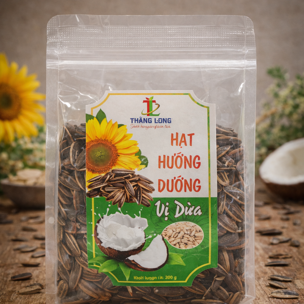Hạt hướng dương vị dừa 200g