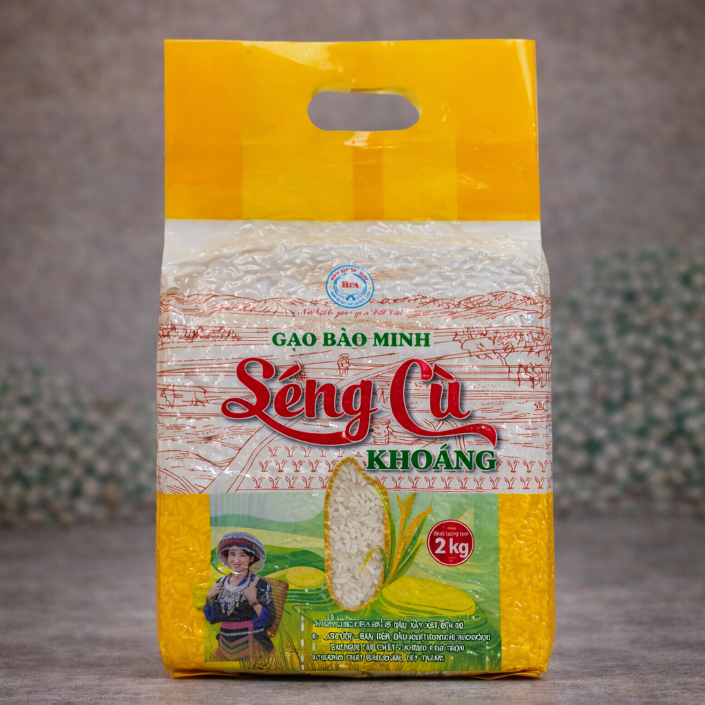 Gạo Séng cù Khoáng - 2 kg (QUEEN RICE)