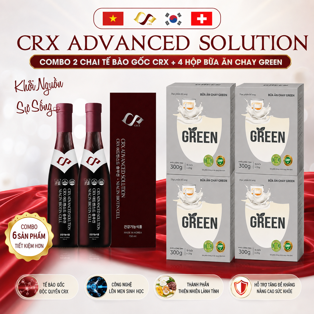 ComBo Tế bào gốc CRX.