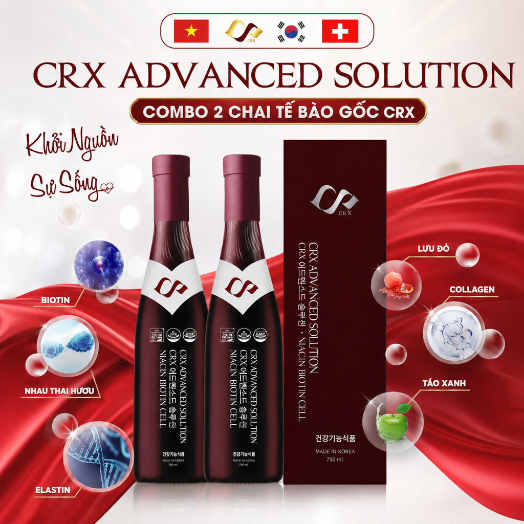 ComBo Tế bào gốc CRX.