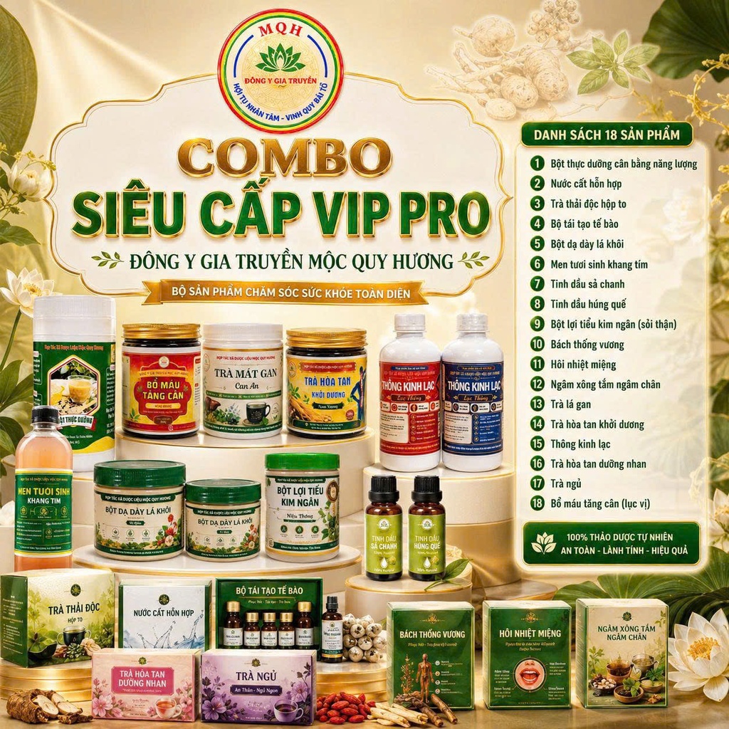 COMBO MỘC QUY HƯƠNG