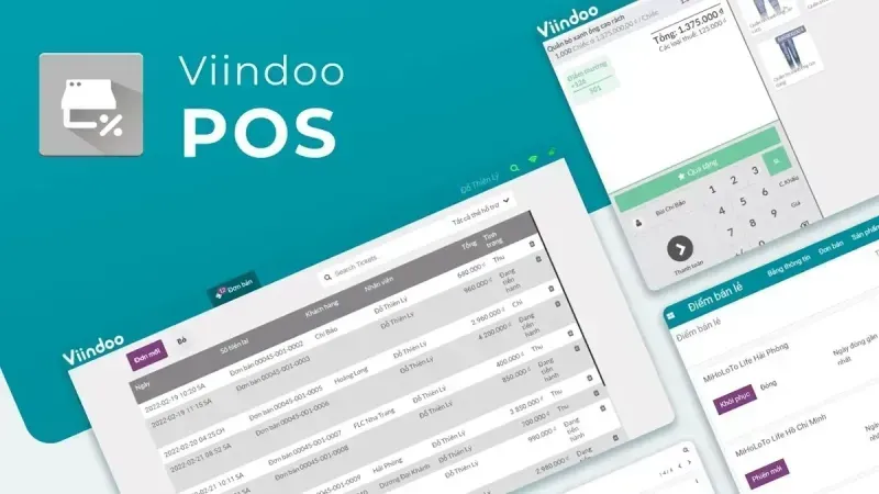 Phần mềm Quản lý Điểm bán lẻ Viindoo Retail POS