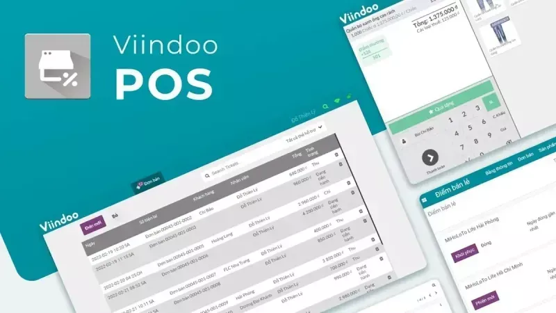 Phần mềm Quản lý Điểm bán lẻ Viindoo Retail POS