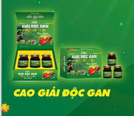 Cao giải độc gan