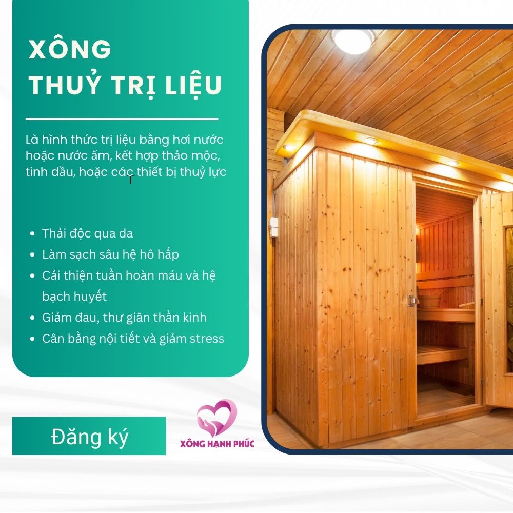 XÔNG THỦY TRỊ LIỆU