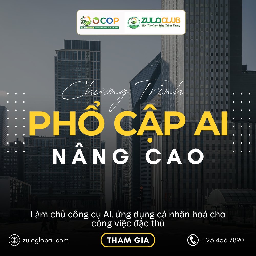 PHỔ CẬP AI - NÂNG CAO
