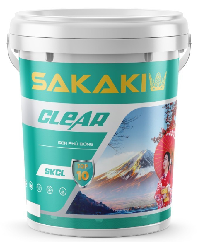 SAKAKI CT07 Sơn chống thấm pha xi măng SK 9.8