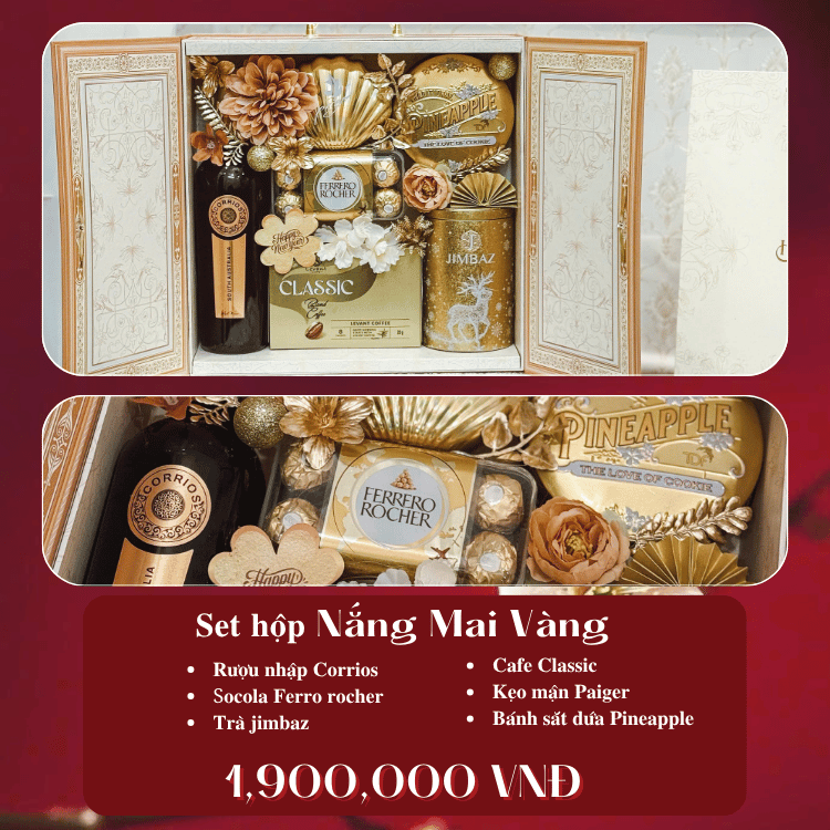 Set Hộp Nắng Mai Vàng