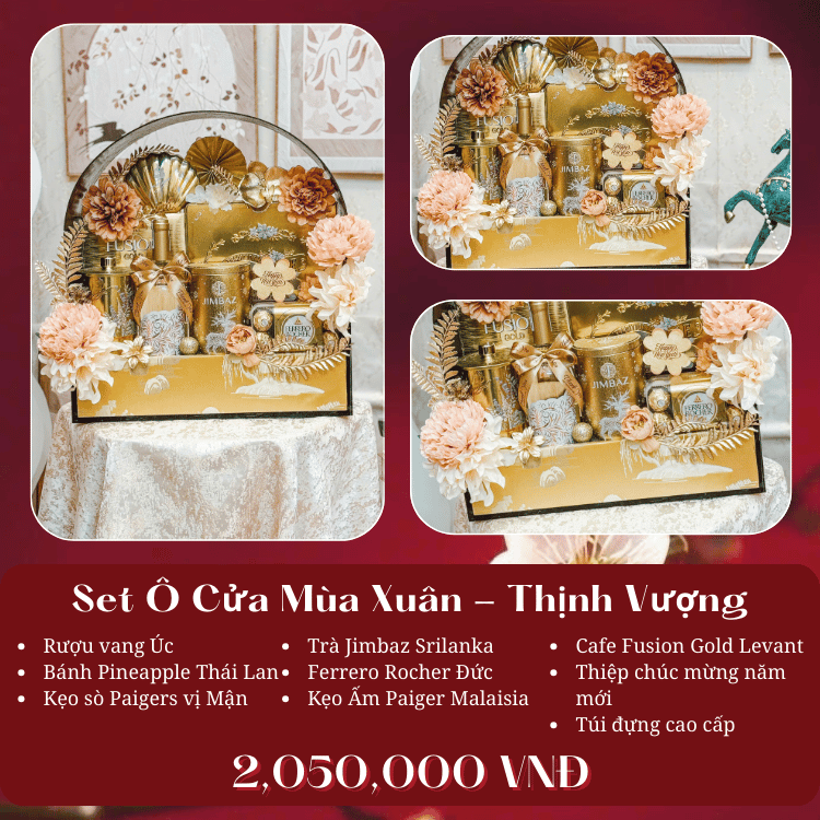 Set Ô Cửa Mùa Xuân - Thịnh Vượng