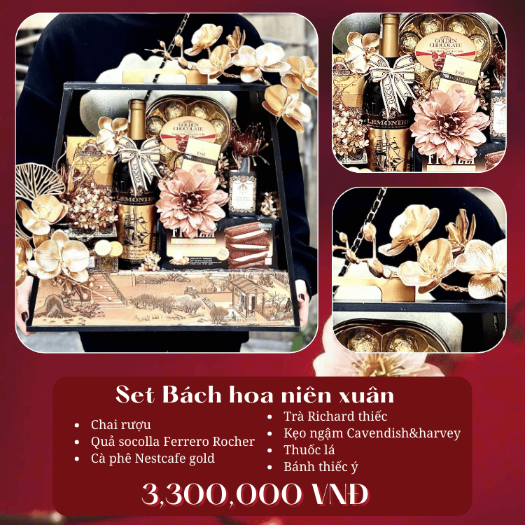 Set Bách Hoa Niên Xuân