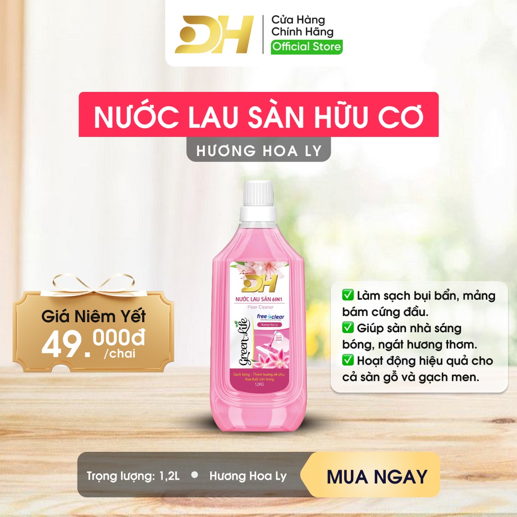 Nước Lau Sàn DH Green Life (Organic)