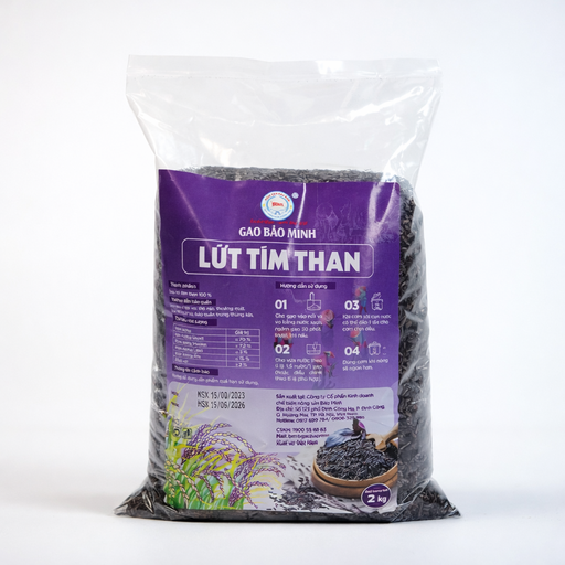[GLT1(S00705] Gạo lứt tím than 2kg