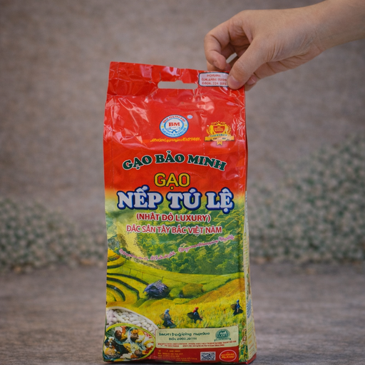 [GNN1(S00708] Gạo Nếp tú lệ 1 kg (Luxury)