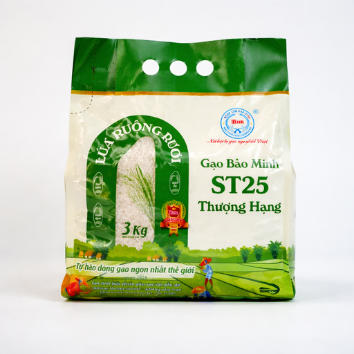 [GNJHC-2K(R(S(S00711] Gạo ST25 3kg - Lúa ruộng rươi