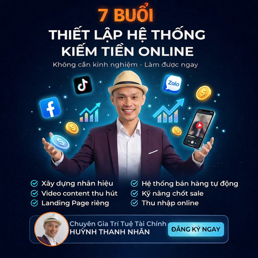 [TLHTKTO00725] Thiết Lập Hệ Thống Kiếm Tiền Online