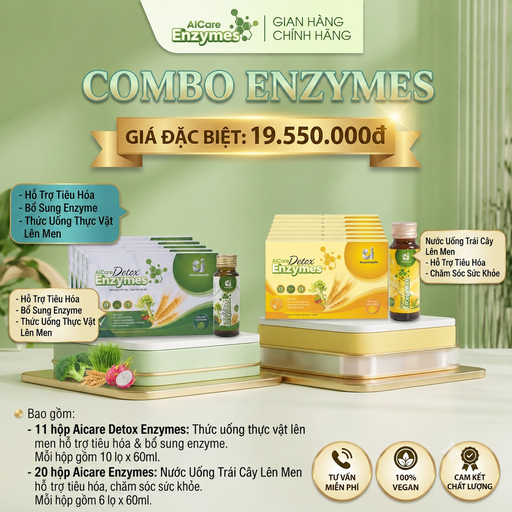 [AE–NUTCLMHTTHCSSK(6(S00762] Combo AICare Enzymes