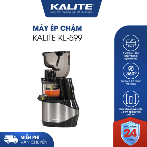 [MÉCKKCCSXTL00781] Máy ép chậm KALITE KL-599 cao cấp, sản xuất Thái Lan