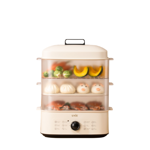 [NHUUDT13THTL00785] Nồi hấp UNIE UE560 dung tích 18L, 3 tầng hấp tiện lợi
