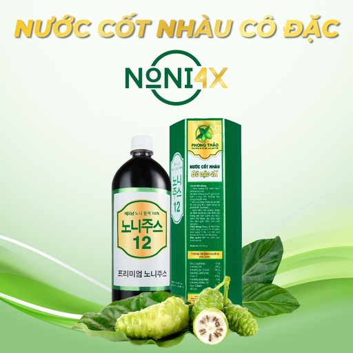 [NCNCĐ400163] NƯỚC CỐT NHÀU CÔ ĐẶC 4X
