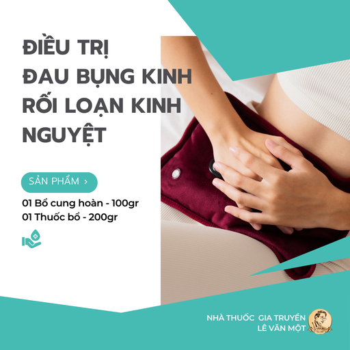 [LTĐTĐBKRLKN00231] LIỆU TRÌNH ĐIỀU TRỊ ĐAU BỤNG KINH, RỐI LOẠN KINH NGUYỆT