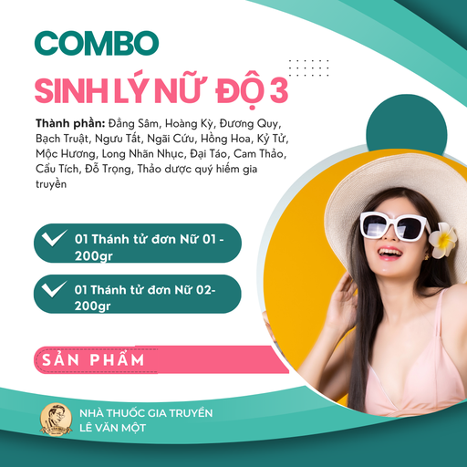 [CSLNĐ300235] COMBO SINH LÝ NỮ ĐỘ 3