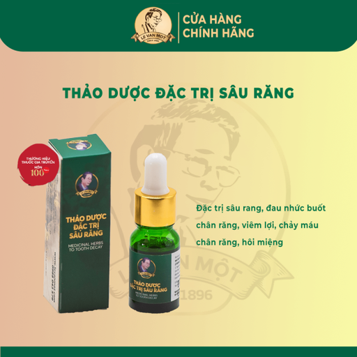 [TDĐTSR00280] Thảo dược đặc trị sâu răng